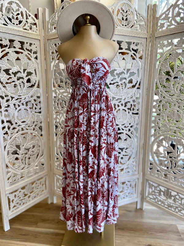 Your Favorite Sale is Back!Strapless Smocked Maxi Dress