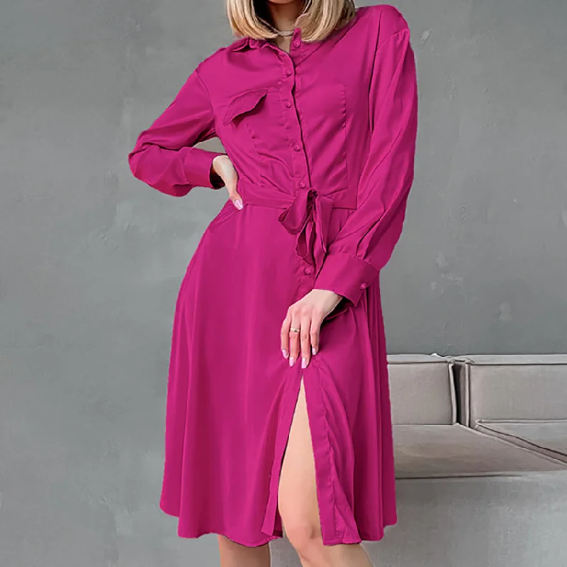 Save Money, Shop Happy!Summer Women's Casual A-Line Skirt Dress with Pink Tie-Up Detail and Loose Fit Save Money, Shop Happy!Summer Women's Casual A-Line Skirt Dress with Pink Tie-Up Detail and Loose Fit