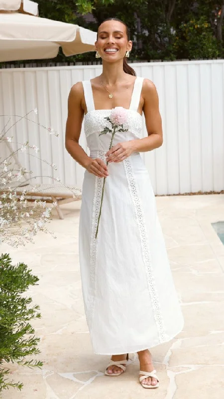 Your Best Deals Are Here!Takala Maxi Dress - Off White