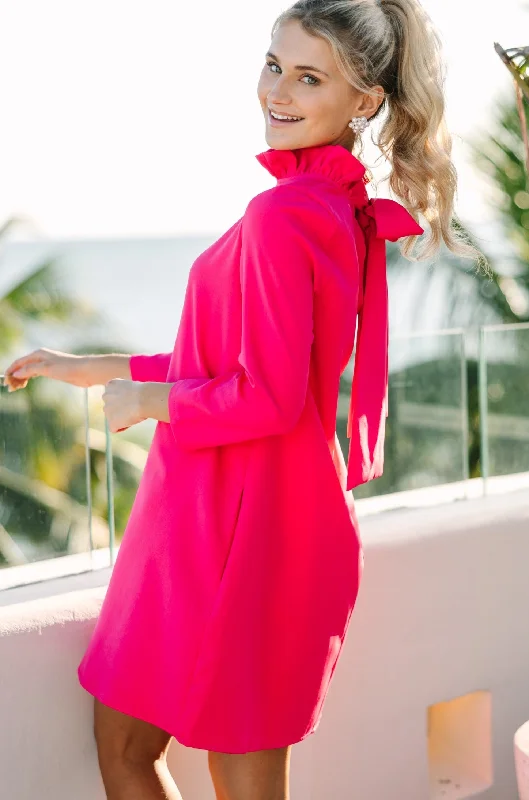 Shop Today, Save Tomorrow!This Is It Pink Swing Dress