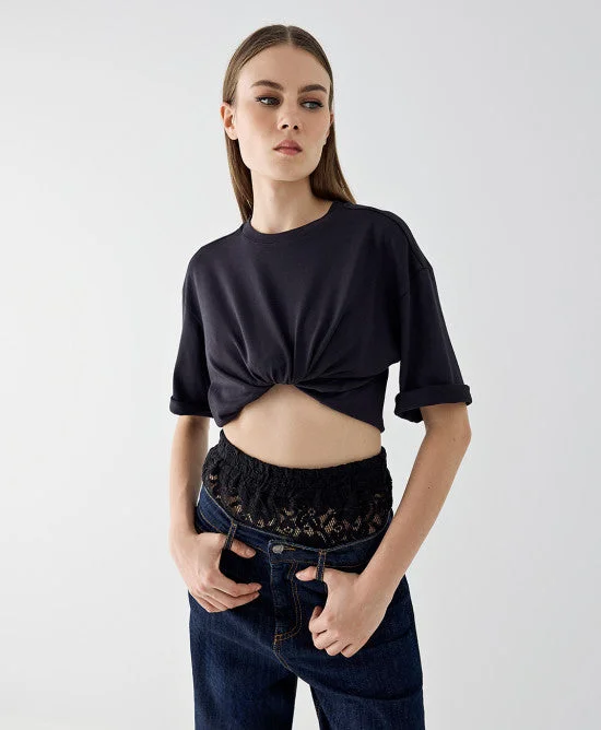 Your Shopping Wish, Our Discount Command!Access Fashion Black Knicker Shorts