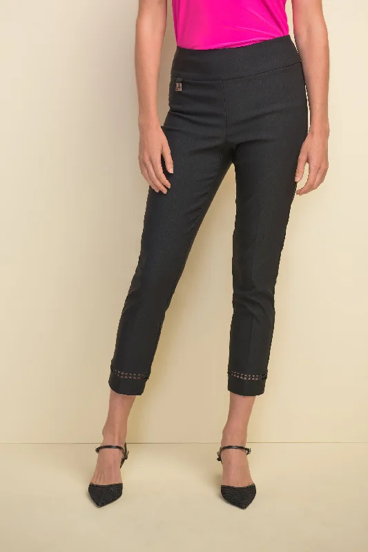 Best Price of the Season!Joseph Ribkoff Cut Out Detail Capri Trousers