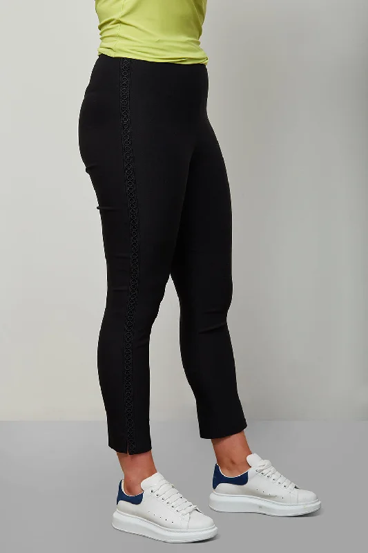 Amazing Prices You Can’t Resist!Joseph Ribkoff Embroidered Trim Trousers