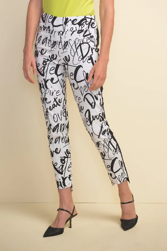 Today’s Deals, Tomorrow’s Regrets!Joseph Ribkoff Graffiti Print Trousers