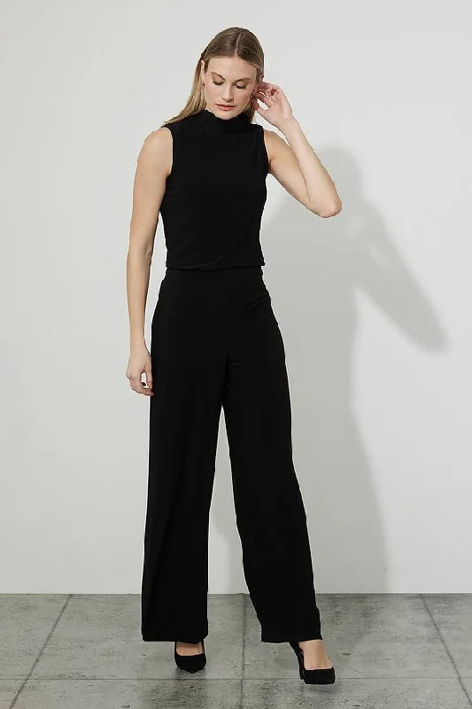 Best Deals Just for You!Joseph Ribkoff Black Wide Leg Trousers