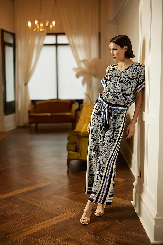 Exclusive Offers You’ll Love!Joseph Ribkoff Paisley Style Trousers