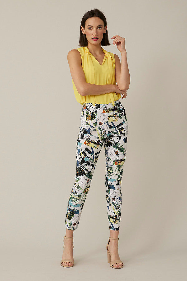 Biggest Sale of the Season!Joseph Ribkoff Tropical Postcard Capri Style