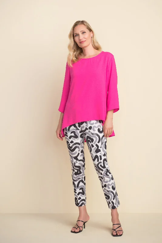 Your Shopping Spree Starts Here!Joseph Ribkoff Pull-On Geometric Pattern Pants