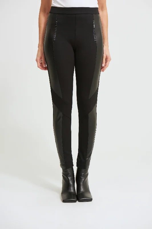 Grab Yours Before It’s Too Late!Joseph Ribkoff Faux Leather Trousers