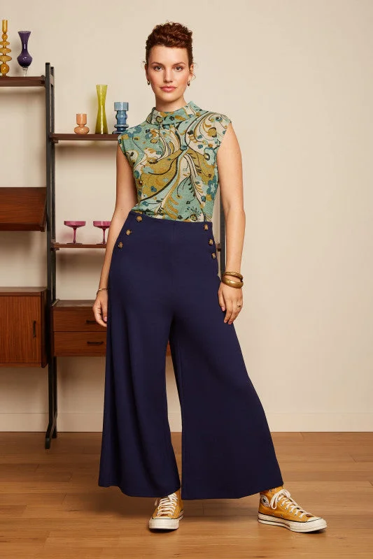 One Day Only – Huge Savings!KING LOUIE Evening Blue Pia Culotte Milano