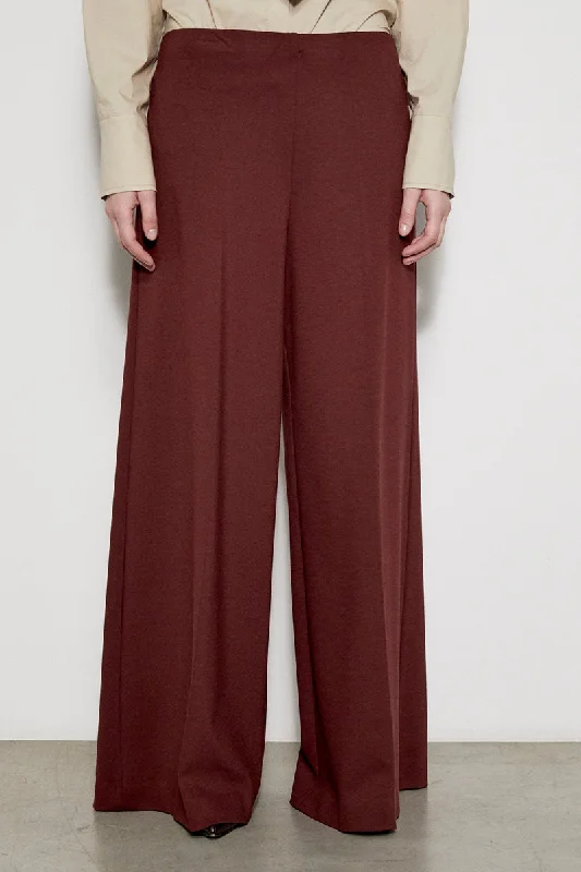 The Best Deals Won’t Wait!MEIMEIJ Wine Wide Leg Pants