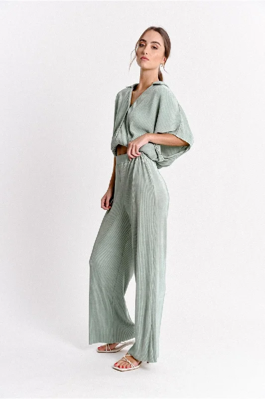 Save More with Every Purchase!Molly Bracken Sage Green Pants