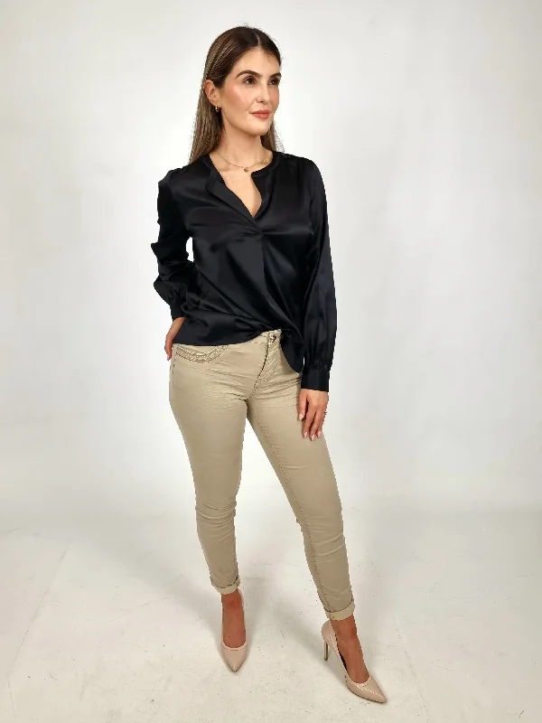 Unmissable Offers Await!Mos Mosh Savannah Tan Regular Naomi Treasure Pants