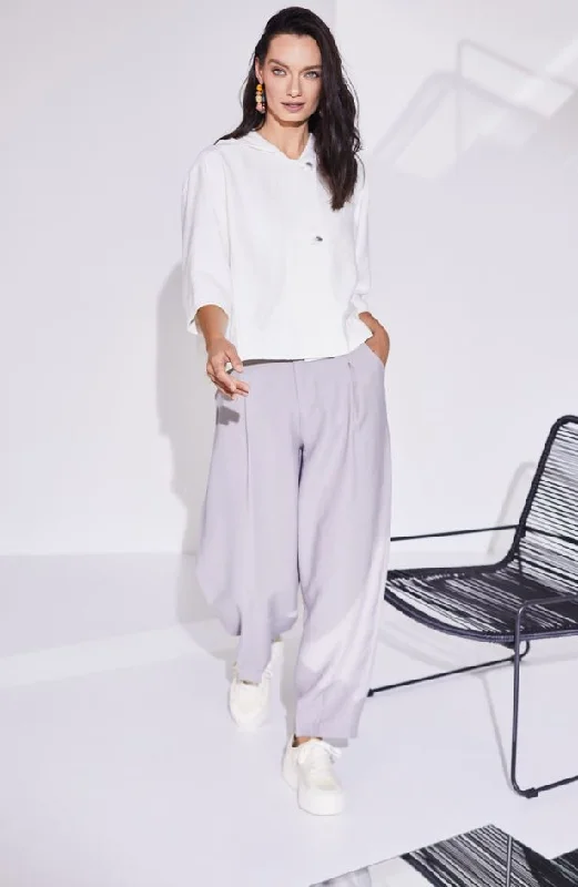 Everything Must Go!Naya Wide Leg Trouser With Tuck Hem