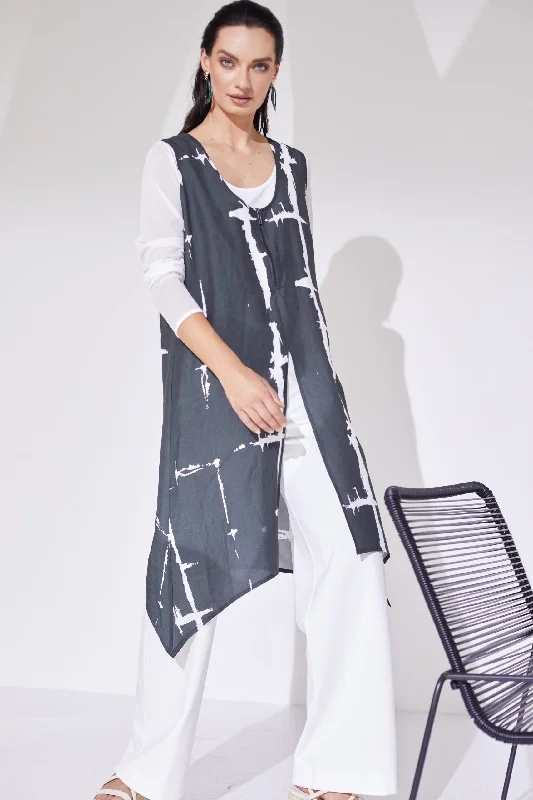 Don’t Wait – Deals Won’t Last!Naya White Trouser With Slit Hem
