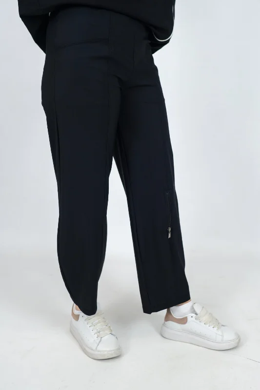 Get It Before It’s Gone!Naya Zip Leg Trouser Black