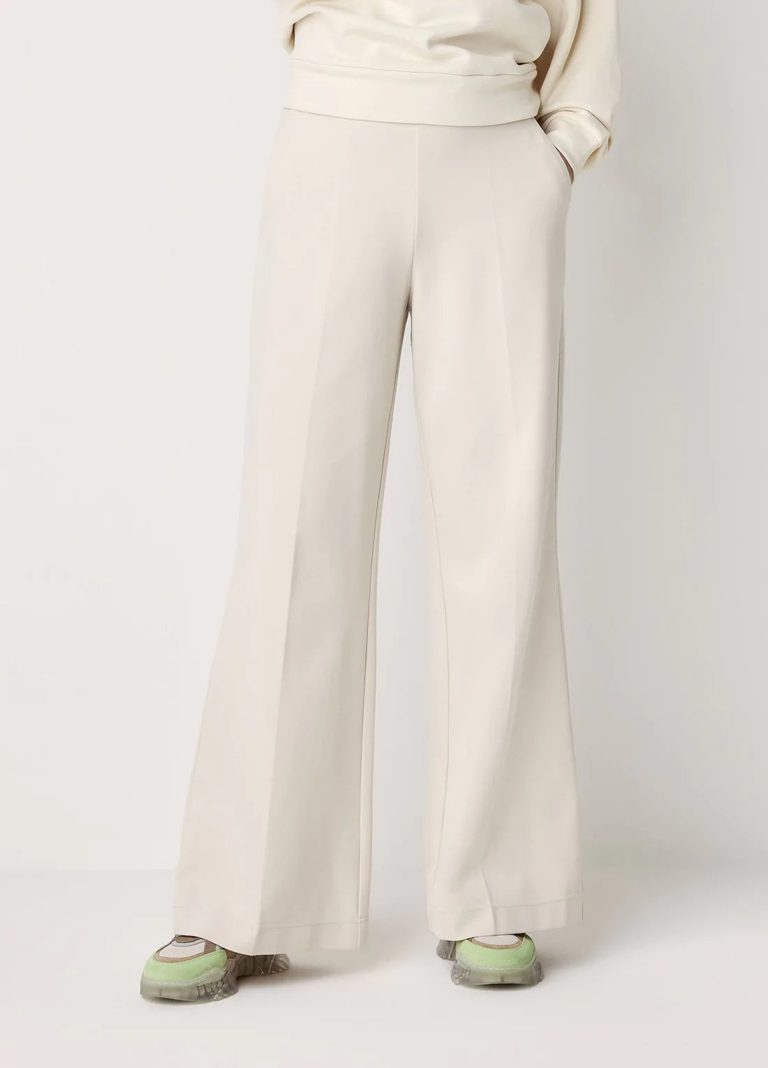 Your Chance to Save is Now!Summum Wide Leg Foam Trousers