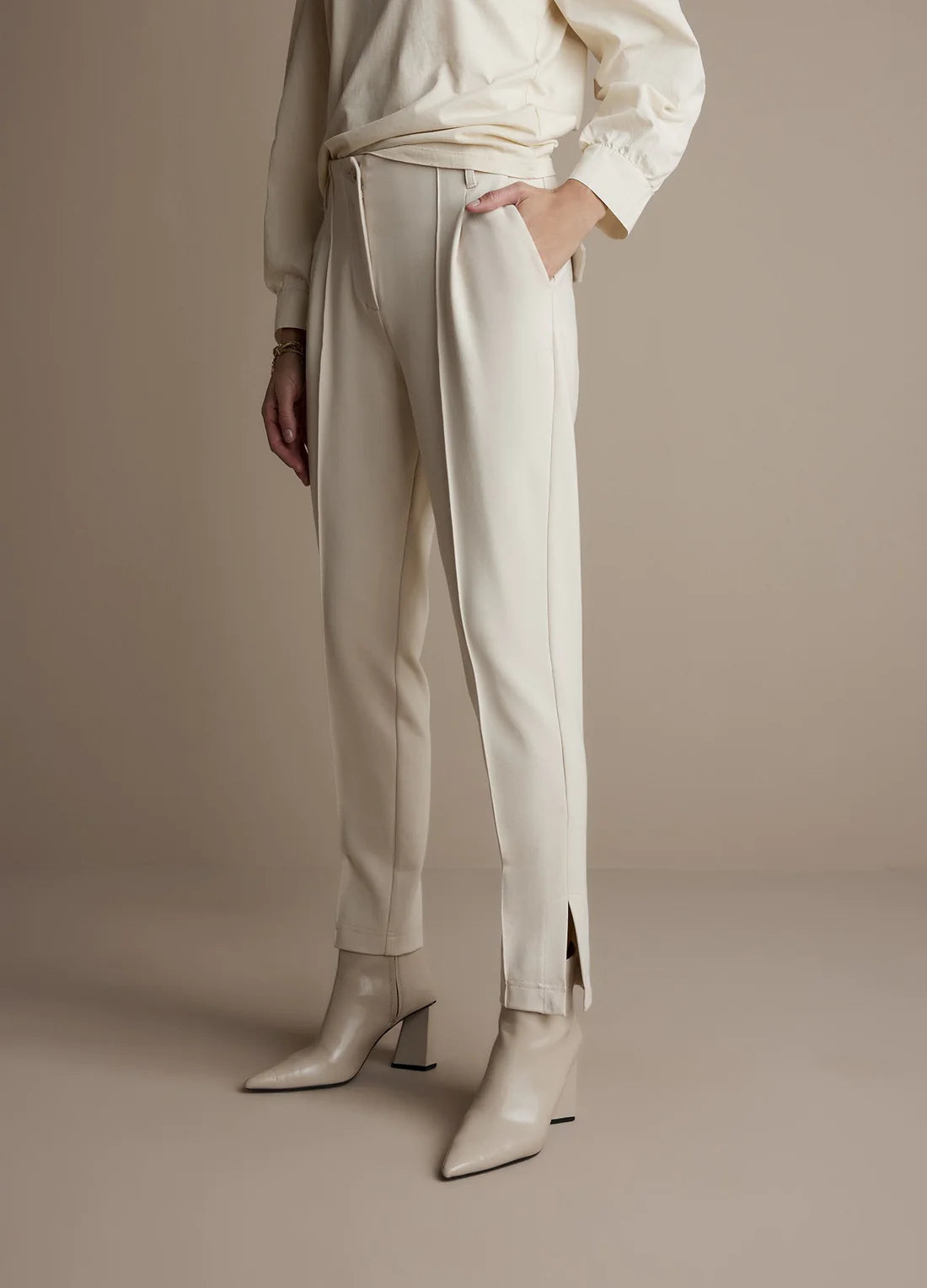 Time to Save Big!Summum Trousers High Waisted Punto Milano