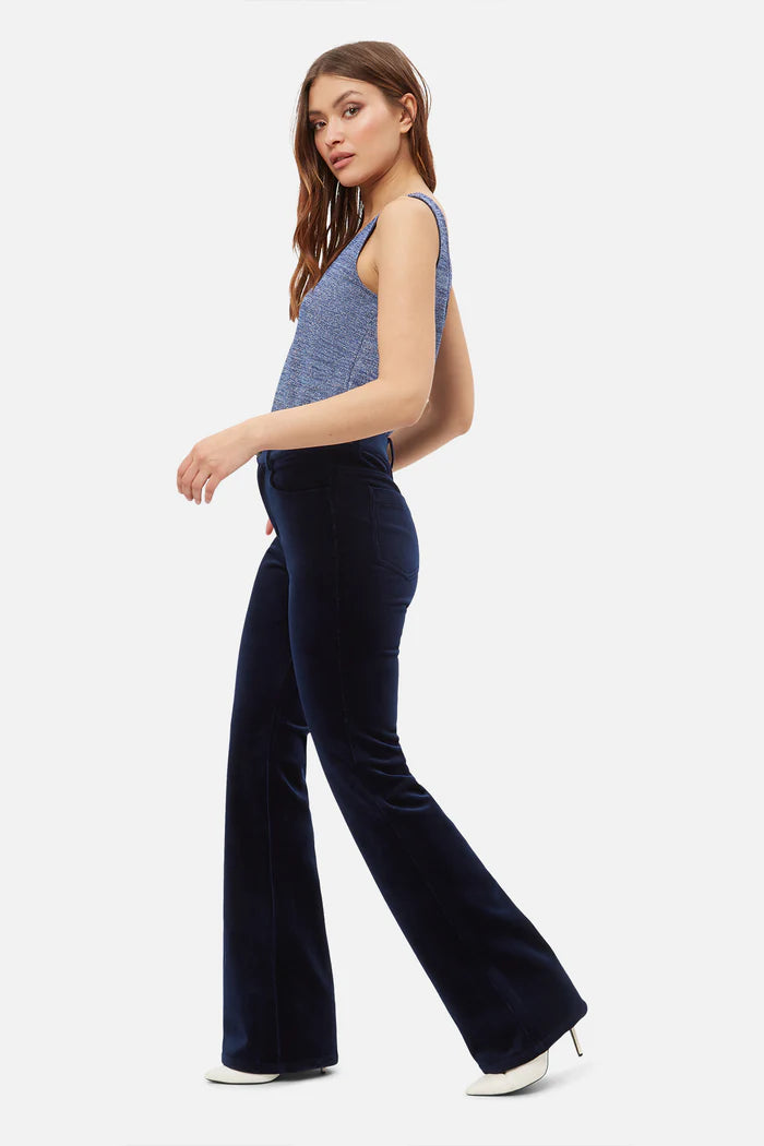 Time to Snag a Bargain!Traffic People Charade Velvet Cord Flare Trousers